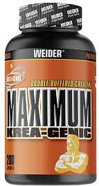 Weider Maximum Krea-Genic 200 cps, patentovaná forma kreatinu, exspirace: 01/2026