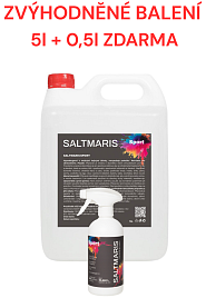 SALTMARIS Sport Black 5000 ml, hypoalergenní likvidátor zápachu z mořské soli