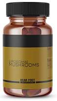 Bear Foot Liposomal Mushrooms 30 kapslí, extrakty z liposomálních hub Agaricus Blazei, Chaga, Reishi, Lion´s Mane, Maitake, Shitake