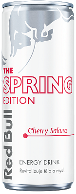 Red Bull energy drink Spring Edition Cherry Sakura, 250 ml