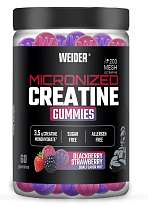 Weider Micronized Creatine Gummies 60 cps, želatinové bonbóny s mikronizovaným kreatinem Mesh 200