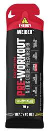 Weider Premium Pre-Workout Gel 70g, předtréninkový gel s kofeinem, sacharidy, NO a vitamíny