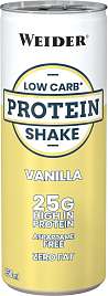 Weider Low Carb Protein Shake 250 ml, proteinový mléčný nápoj, exspirace: 03/2026
