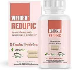Weider Redupic Support Glucose Levels 60 cps, kapsle s rostlinnými extrakty a chromem