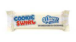 Wispy Protein Bar Cookie Swirl 55 g, extra měkká proteinová tyčinka s 2 g cukru