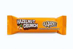 Wispy Protein Bar Hazelnut Crunch 55 g, extra měkká proteinová tyčinka s 2 g cukru