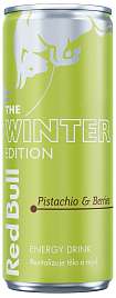 Red Bull energy drink Winter Edition Pistachio Berries, 250 ml