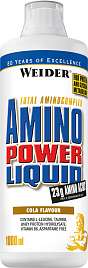Weider Amino Power Liquid 1000 ml, tekutý koncentrát komplexních aminokyselin, exspirace: 12/2026